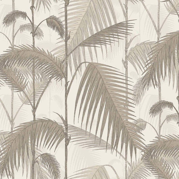 Palm Jungle - Stone / Taupe