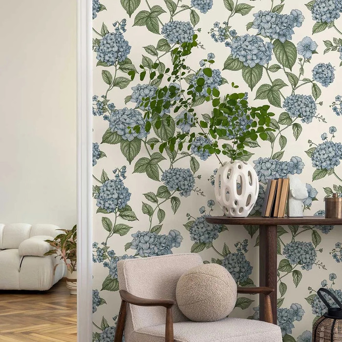 Hortensia - Blue / Green