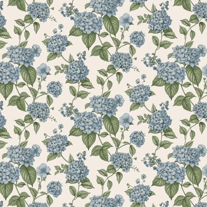 Hortensia - Blue / Green