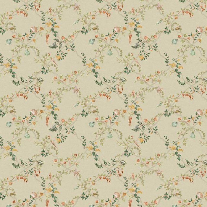 Marina -  Coral / Beige / Green