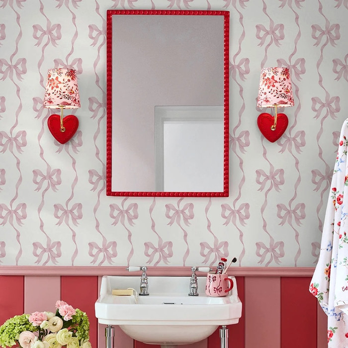 Ribbon Bow - Pink
