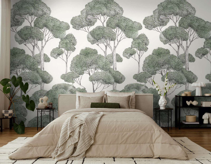 Panel - Botany Trees Green