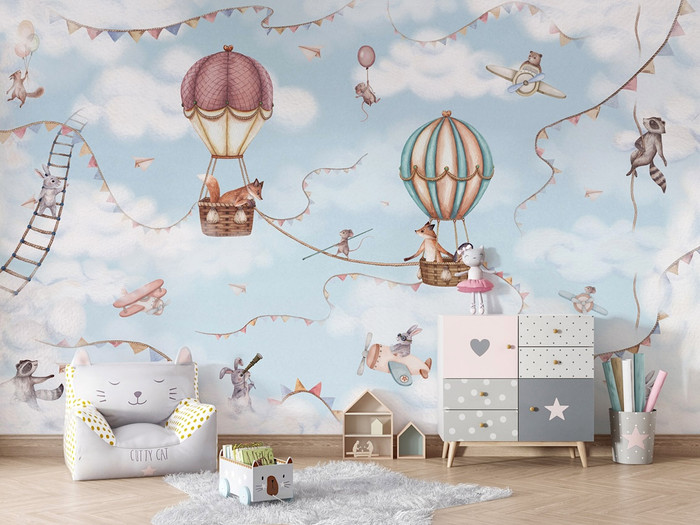 Mural - Animal Aviation (Per Sqm)