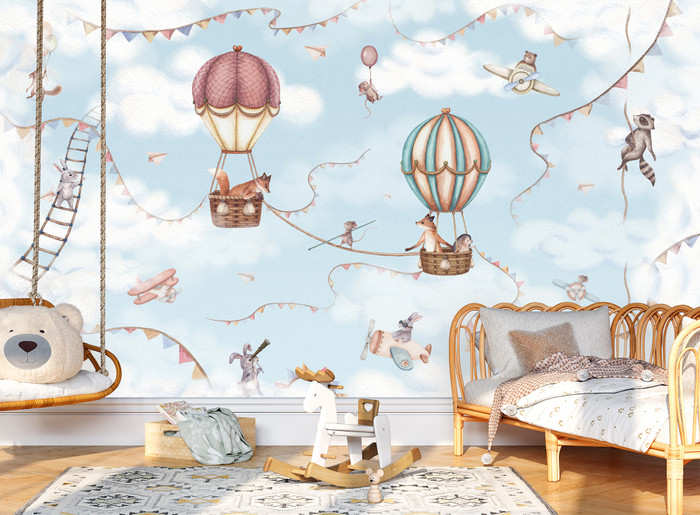 Mural - Animal Aviation (Per Sqm)