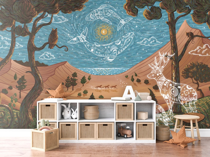Mural - Spirit Night (Per Sqm)