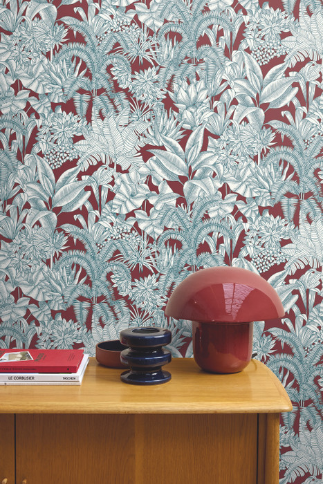 Palmaris - Burgundy / Blue