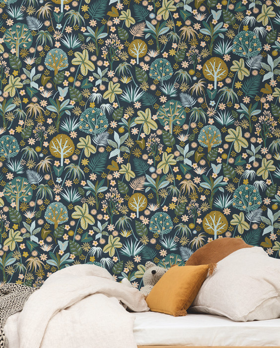Magic Forest - Navy / Multi