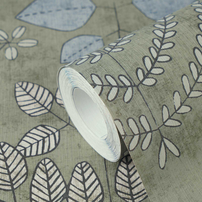 Nordic Leaves - Green
