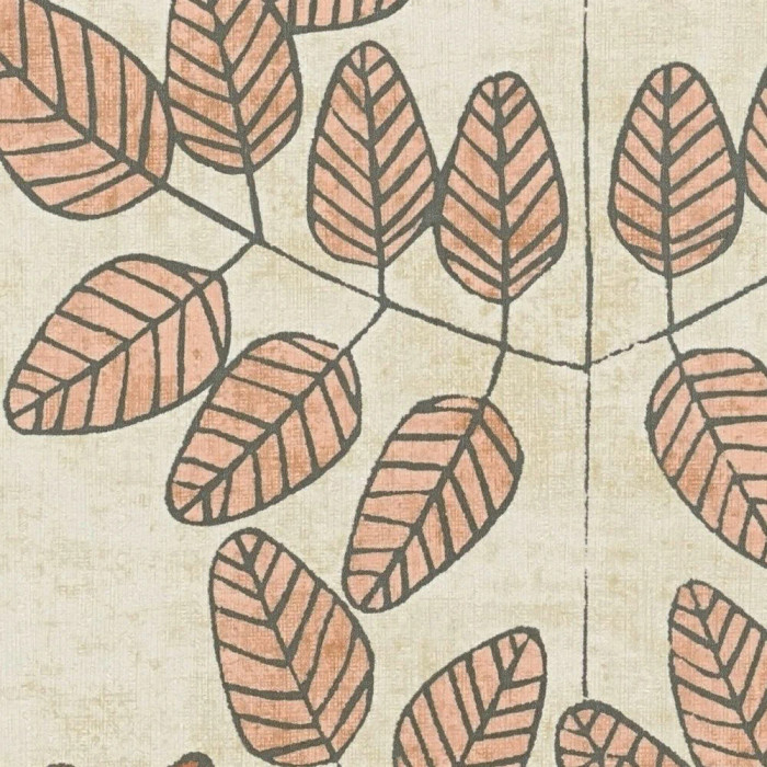 Nordic Leaves - Green / Orange