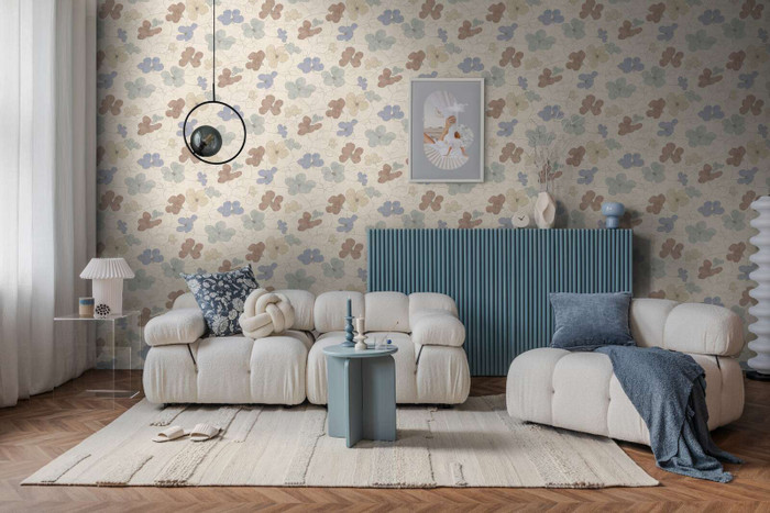 Wild Flower - Cream / Brown