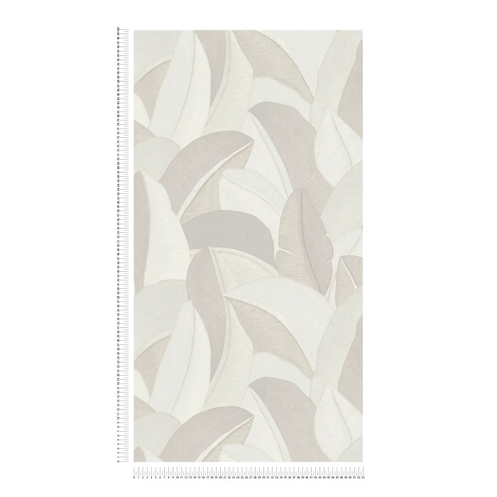 Plantain Leaf - Metallic Cream