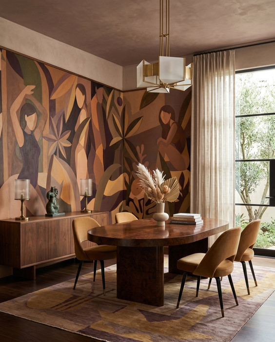 Mural - Amber Muse (Per Sqm)