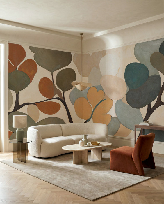 Mural - Emil's Bouquet (Per Sqm)