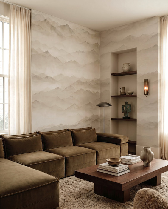 Mural - Roerich Peaks (Per Sqm)