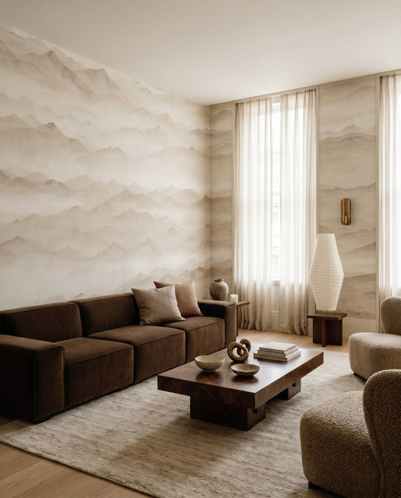 Mural - Roerich Peaks (Per Sqm)