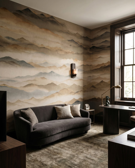 Mural - Roerich Twilight (Per Sqm)