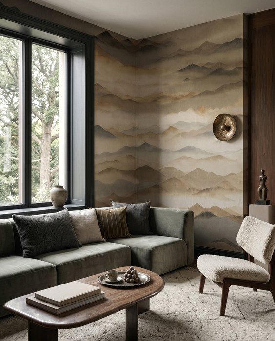 Mural - Roerich Twilight (Per Sqm)