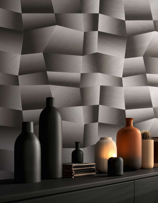 Op Art - Grey / Black