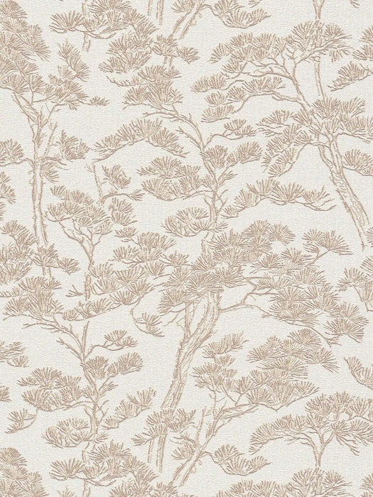 Rococo - Taupe / White