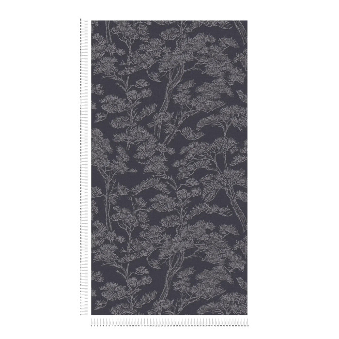 Rococo - Charcoal Blue