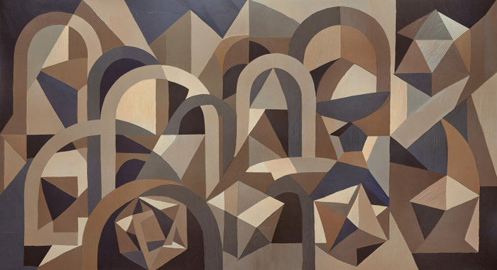 Mural - Silent Axis (Per Sqm)