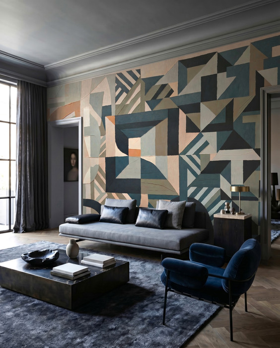 Mural - Silent Planes (Per Sqm)
