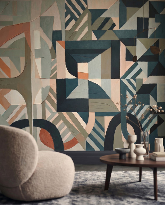 Mural - Silent Planes (Per Sqm)