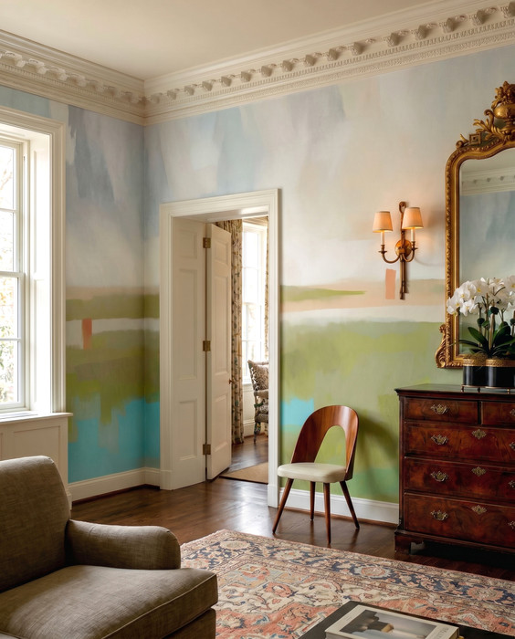 Mural - Velvet Dawn (Per Sqm)