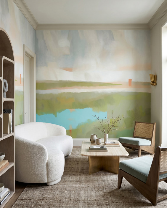 Mural - Velvet Dawn (Per Sqm)