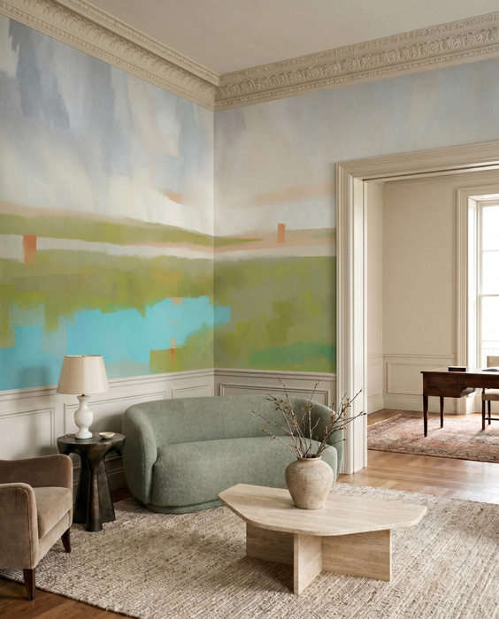 Mural - Velvet Dawn (Per Sqm)