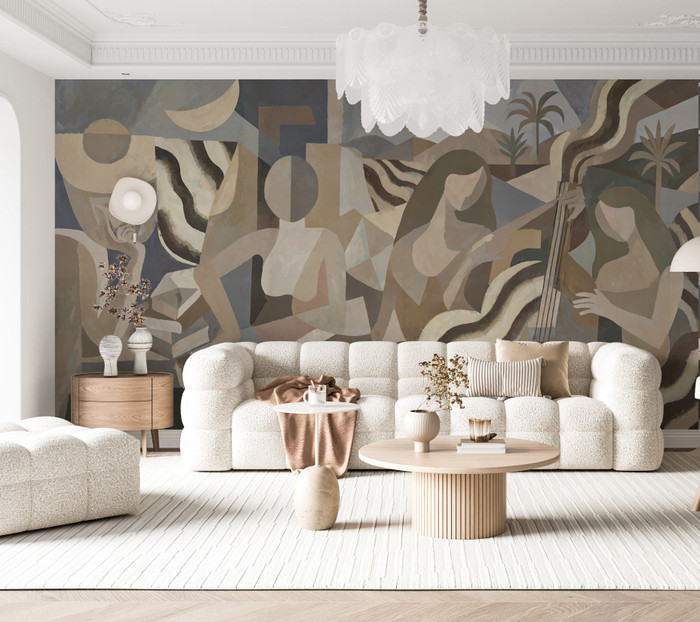 Mural - Lunar Drift (Per Sqm)