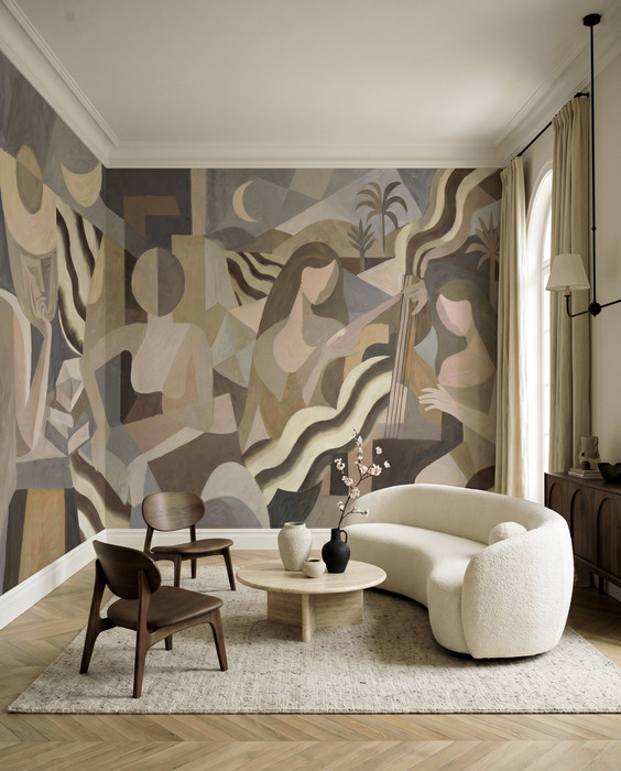 Mural - Lunar Drift (Per Sqm)