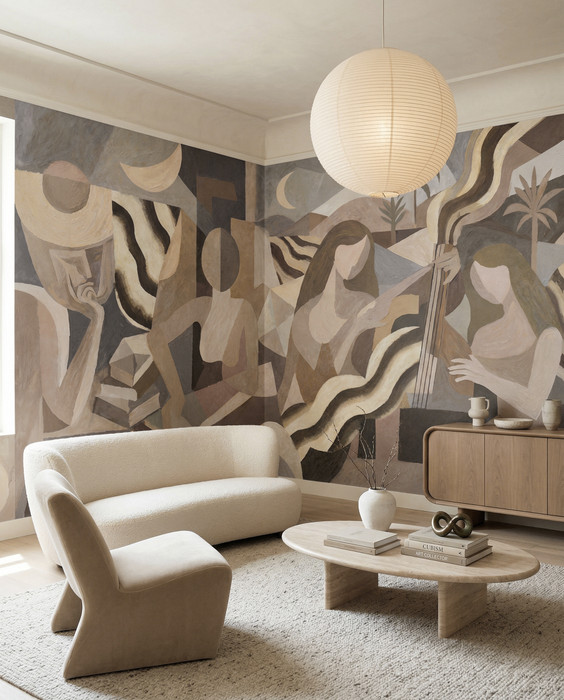 Mural - Lunar Drift (Per Sqm)