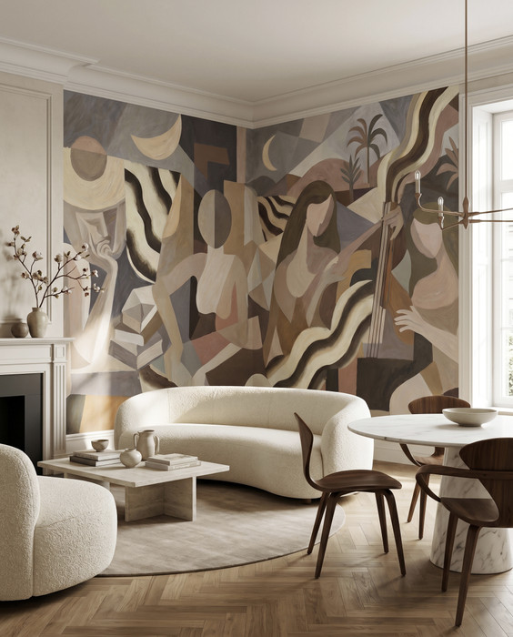 Mural - Lunar Drift (Per Sqm)