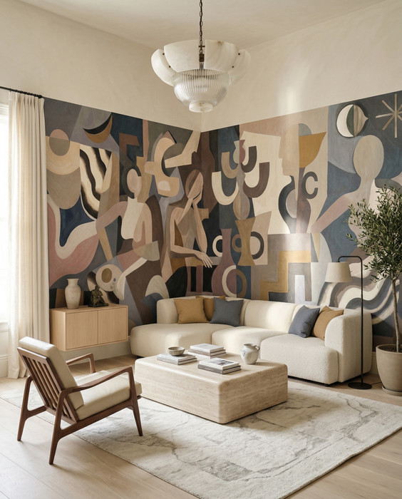 Mural - Lunar Silence (Per Sqm)