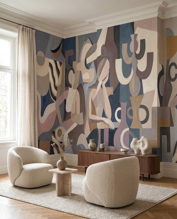 Mural - Lunar Silence (Per Sqm)