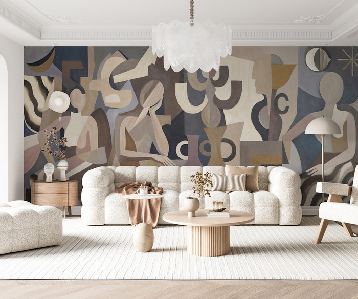 Mural - Lunar Silence (Per Sqm)
