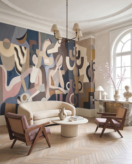 Mural - Lunar Silence (Per Sqm)