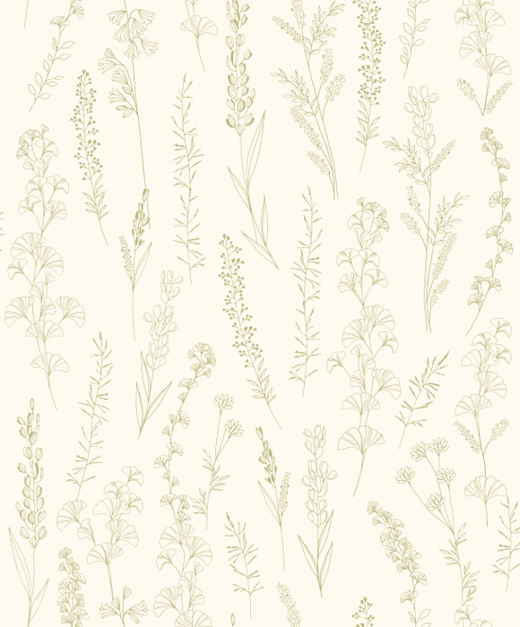 Carnet Botanique - Almond Green