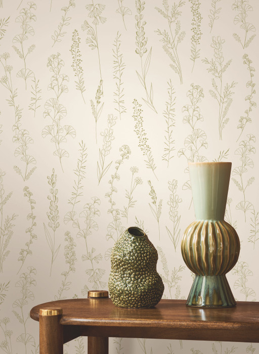 Carnet Botanique - Almond Green