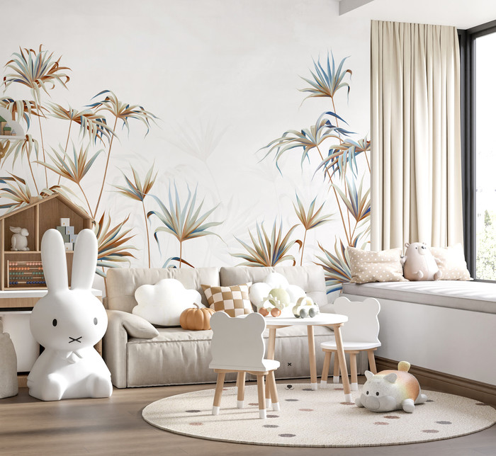 Mural - Tropical Mirage 2 (Per Sqm)