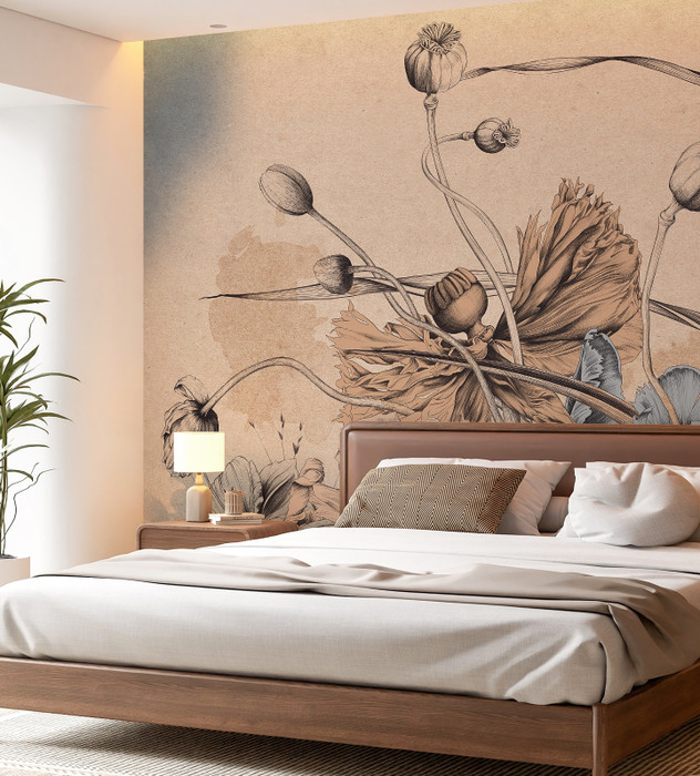 Mural - Flower Symphony (Per Sqm)
