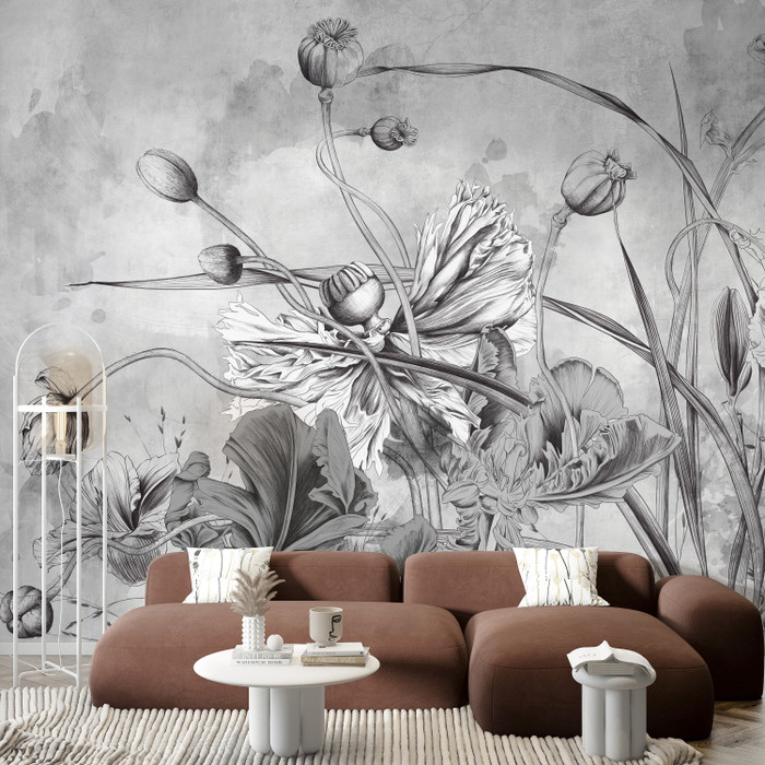 Mural - Flower Symphony 2 (Per Sqm)