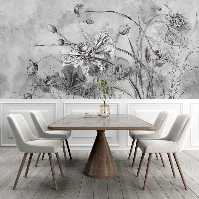Mural - Flower Symphony 2 (Per Sqm)