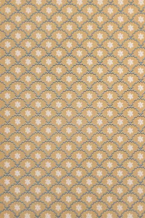 Daisy Scallops - Sand / Ink