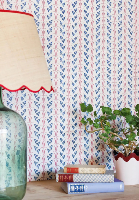 Bluebells - Blue / Raspberry