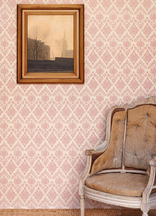 Ikat - Plaster Pink