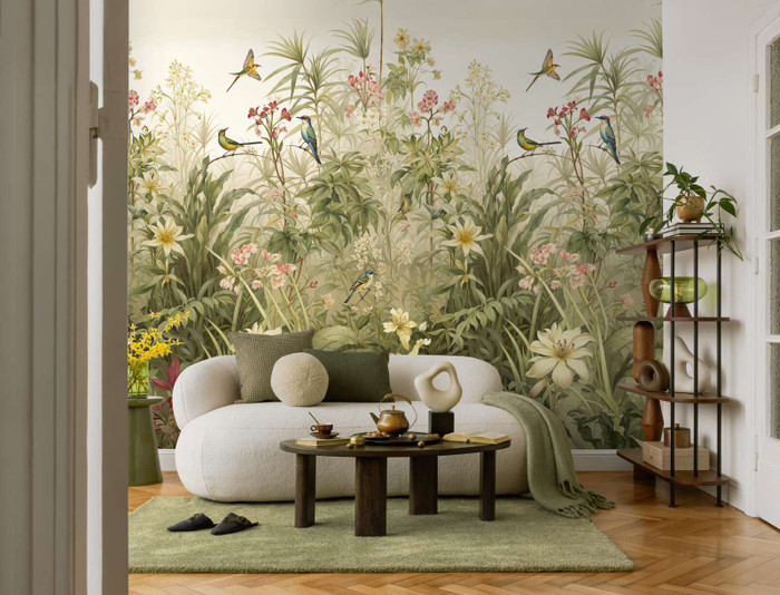 Panel - Birds & Buds