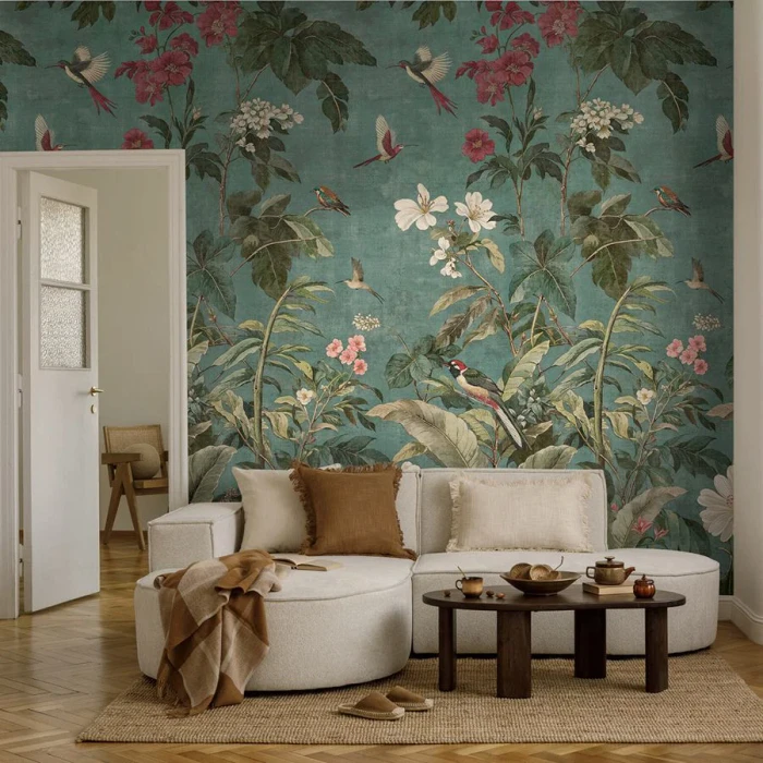 Panel - Birds Flora
