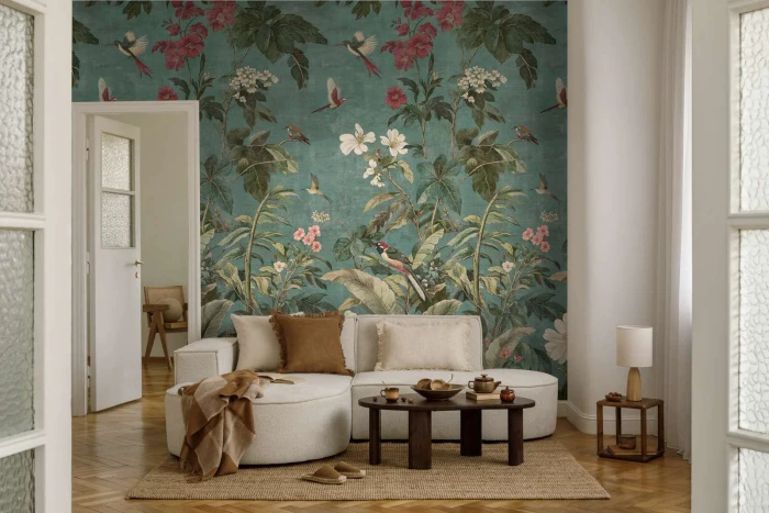 Panel - Birds Flora